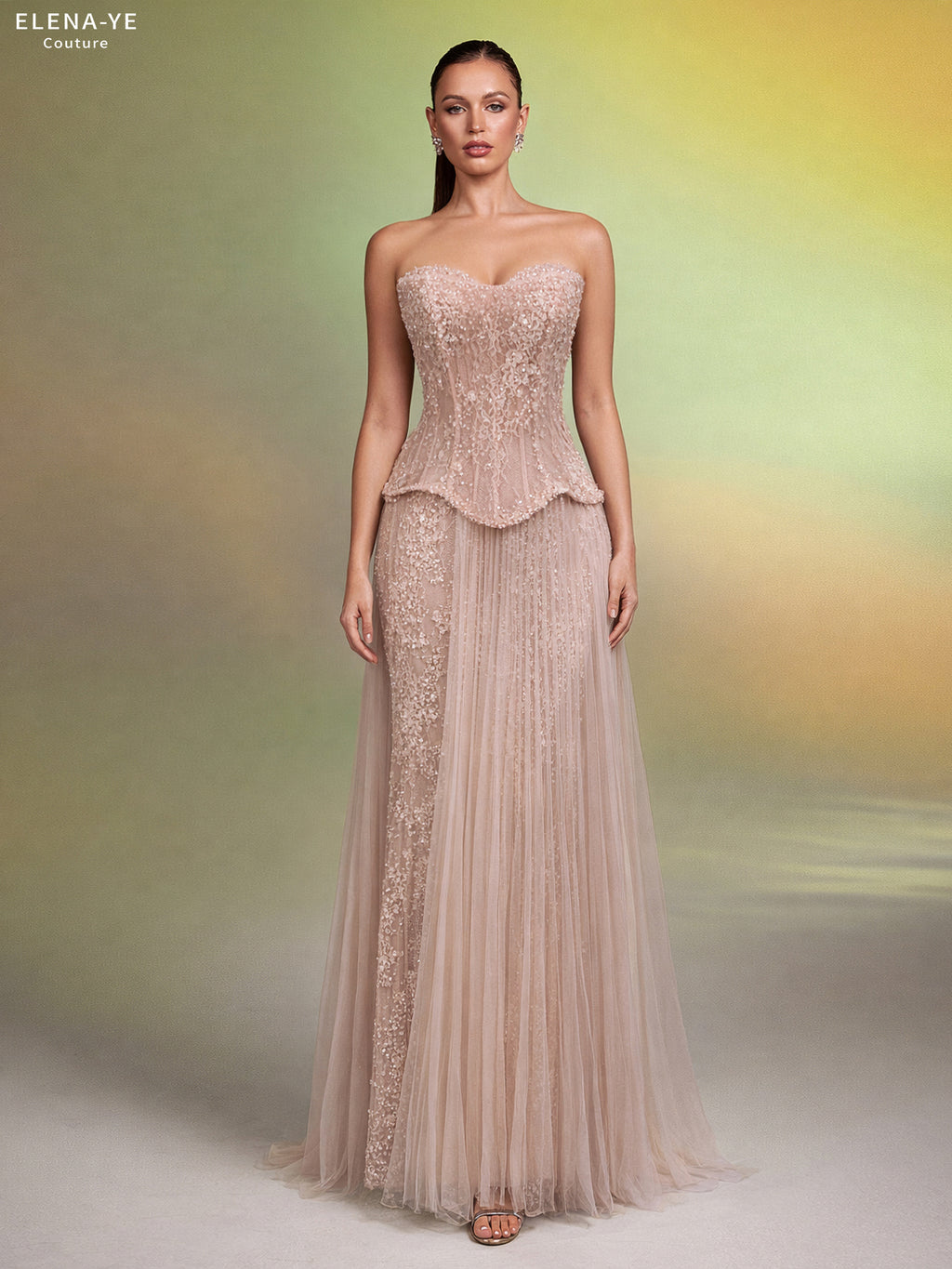 AC26184A Vestido de alta costura