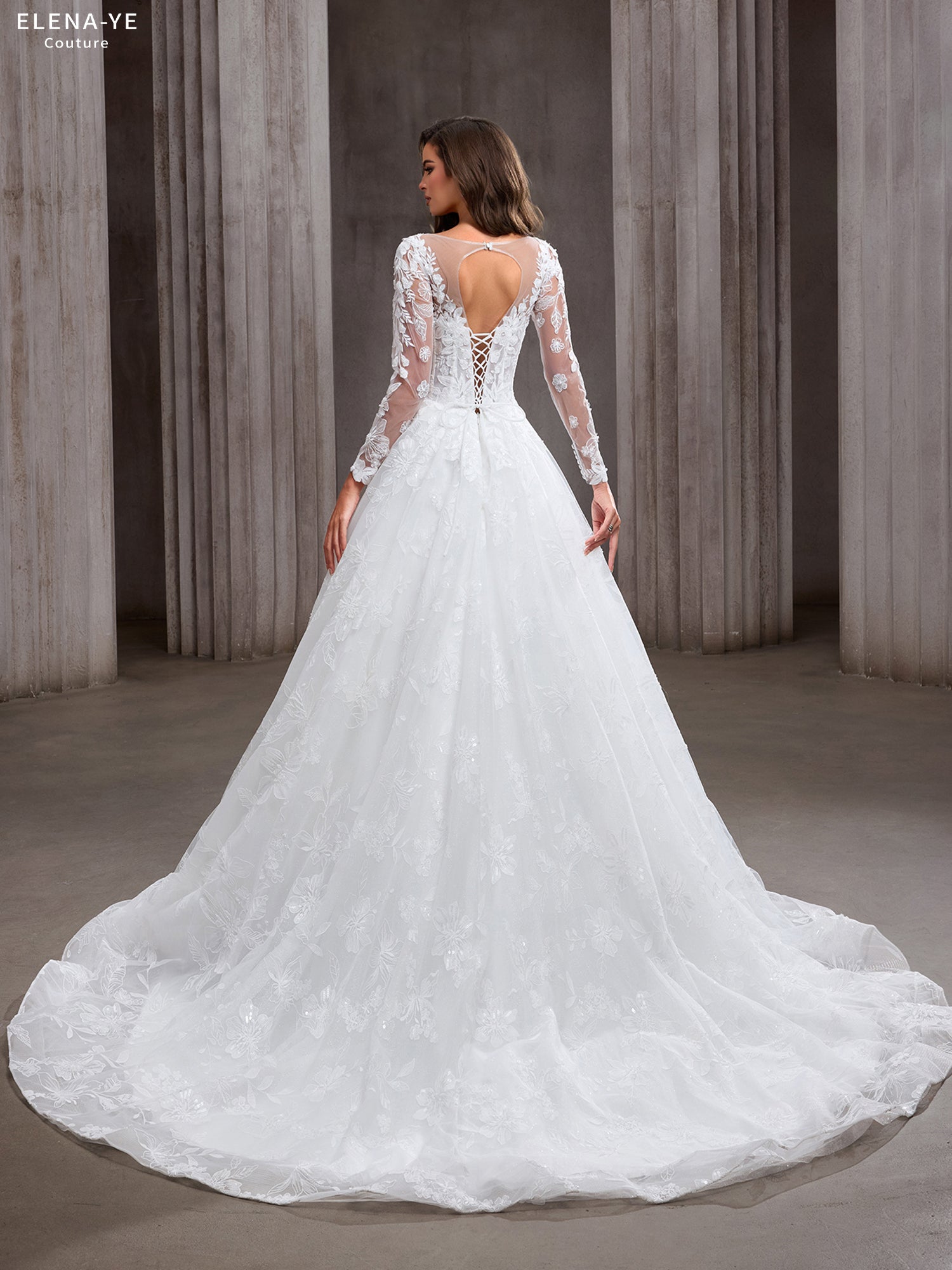 AW26099A Vestido de novia elegante