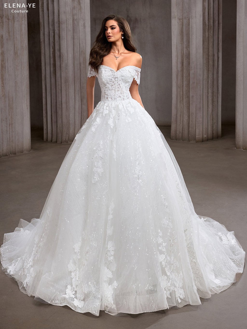 AW26195A Vestido de novia elegante