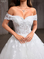 AW26195A Vestido de novia elegante