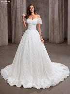 AW26080A Vestido de novia elegante