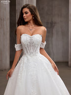 AW26102A Vestido de novia elegante