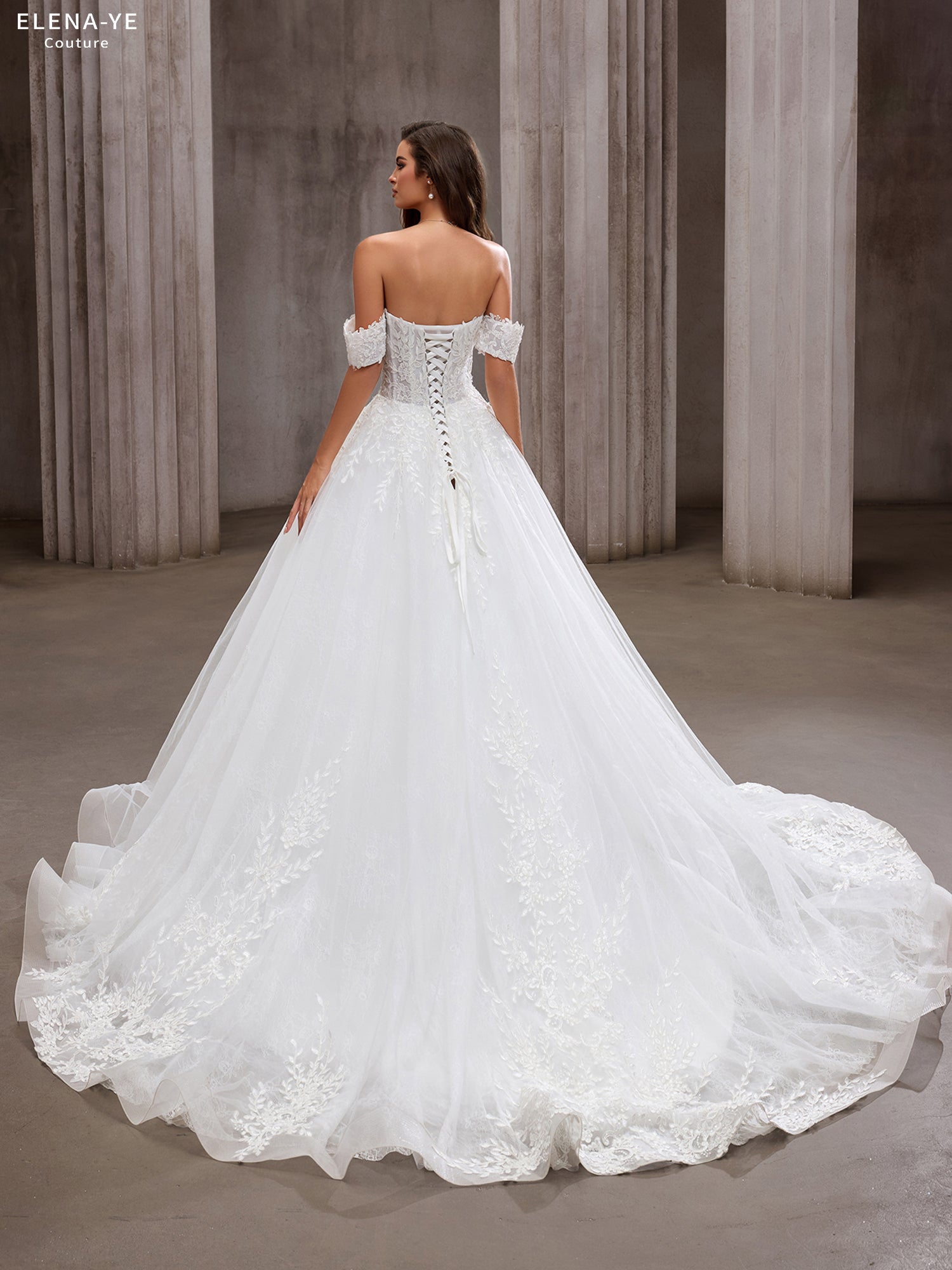 AW26199A Vestido de novia elegante