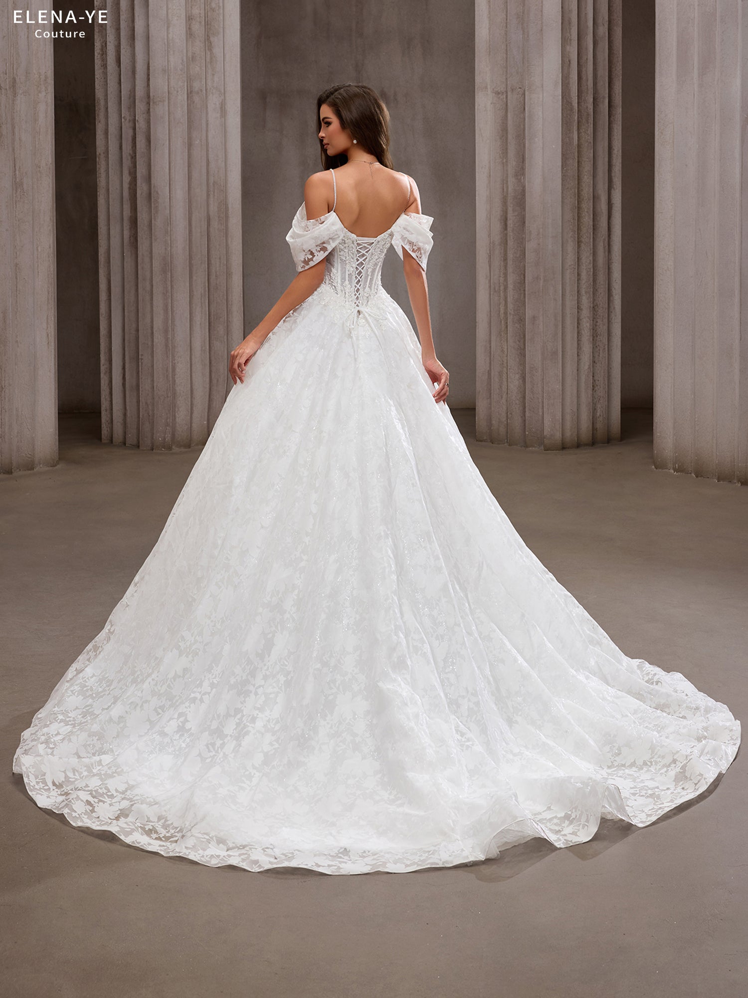 AW26195 Vestido de novia elegante