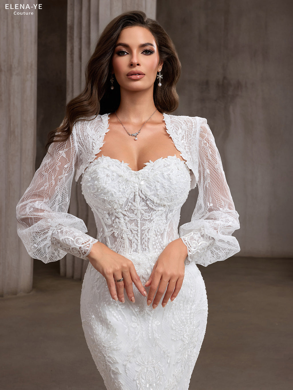 AW26100A Vestido de novia elegante