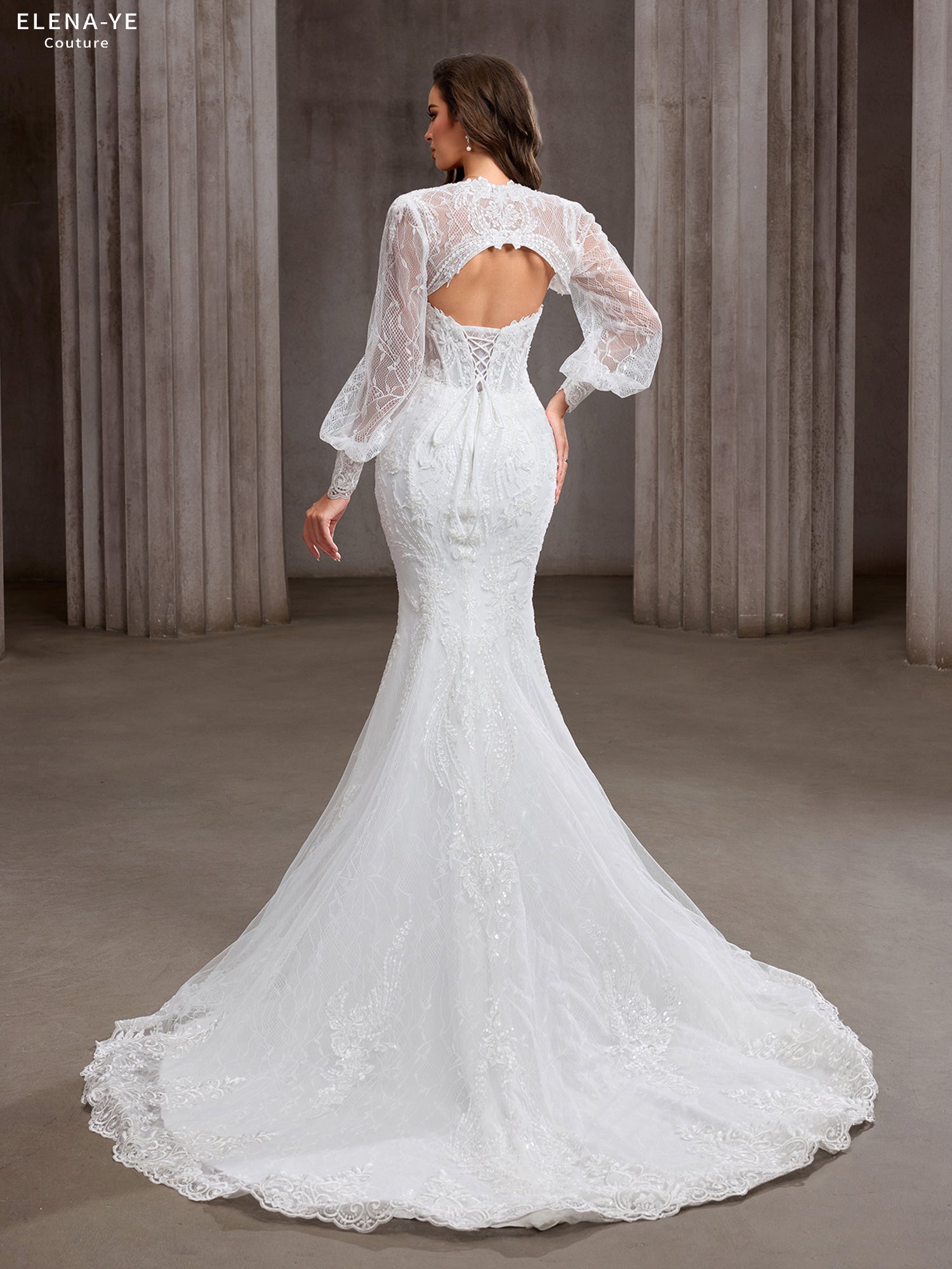 AW26100A Vestido de novia elegante