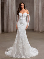 AW26196A Vestido de novia elegante