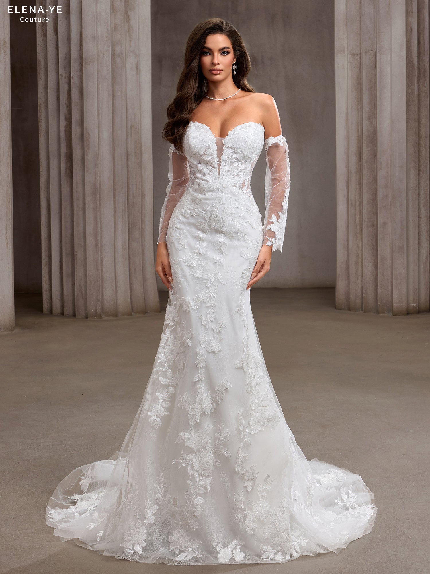 AW26196A Vestido de novia elegante