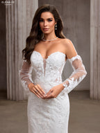 AW26196A Vestido de novia elegante