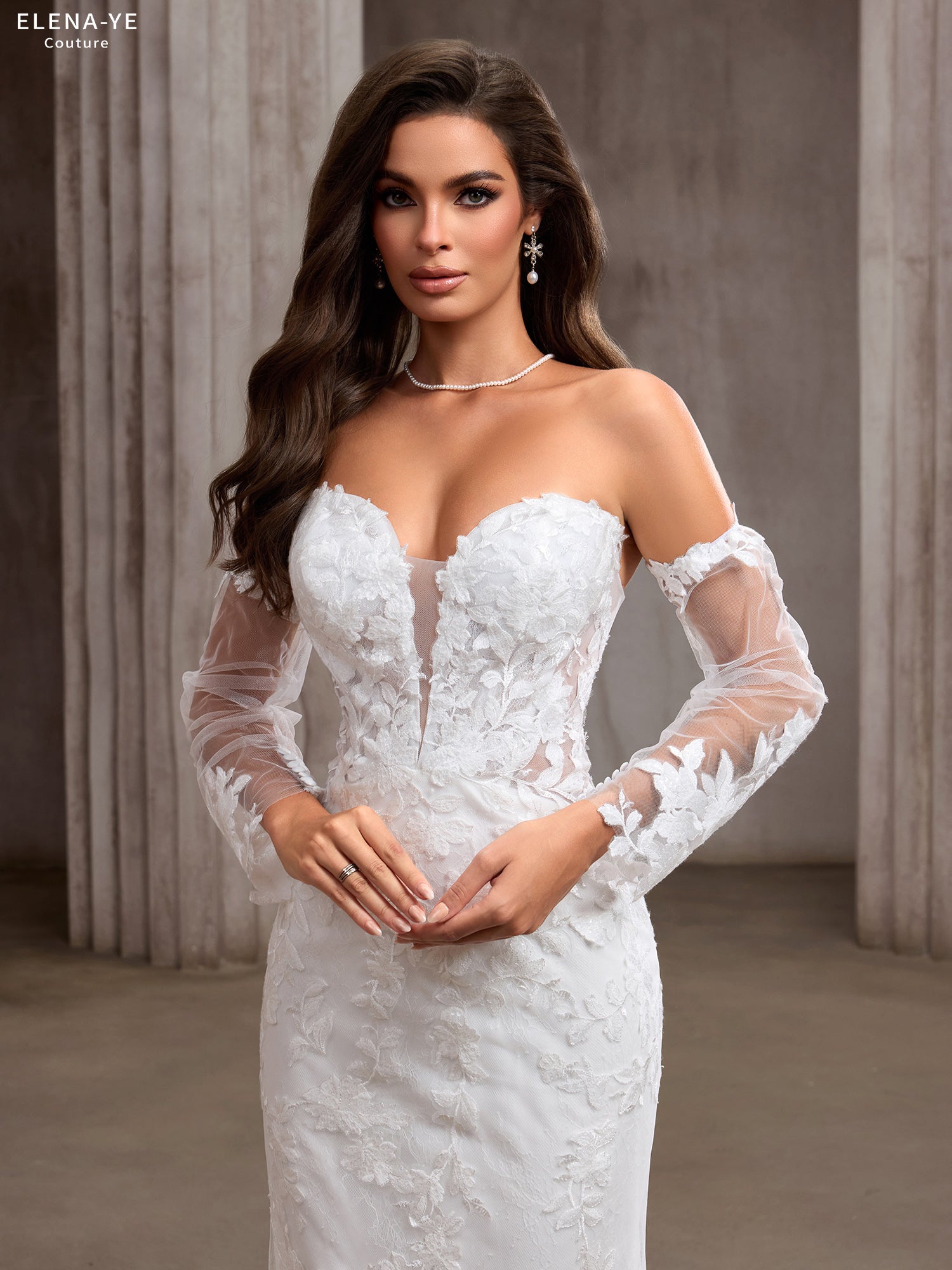 AW26196A Vestido de novia elegante