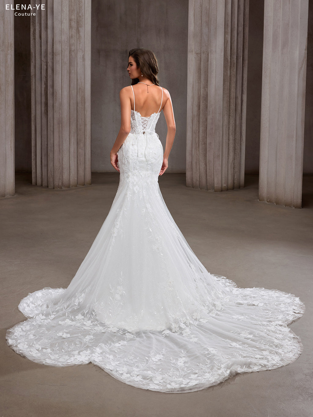 AW26095A Vestido de novia elegante