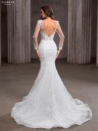 AW26076A Vestido de novia elegante