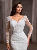 AW26076A Vestido de novia elegante