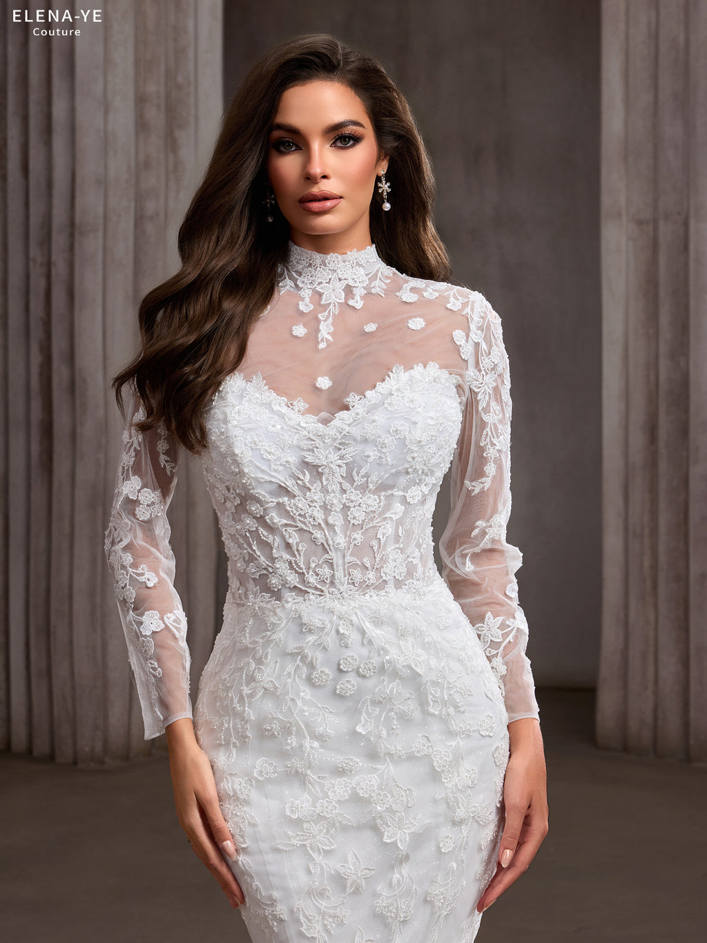 AW26101A Vestido de novia elegante