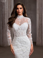 AW26101A Vestido de novia elegante