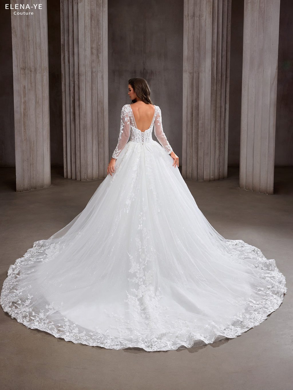 AW26215A Vestido de novia elegante