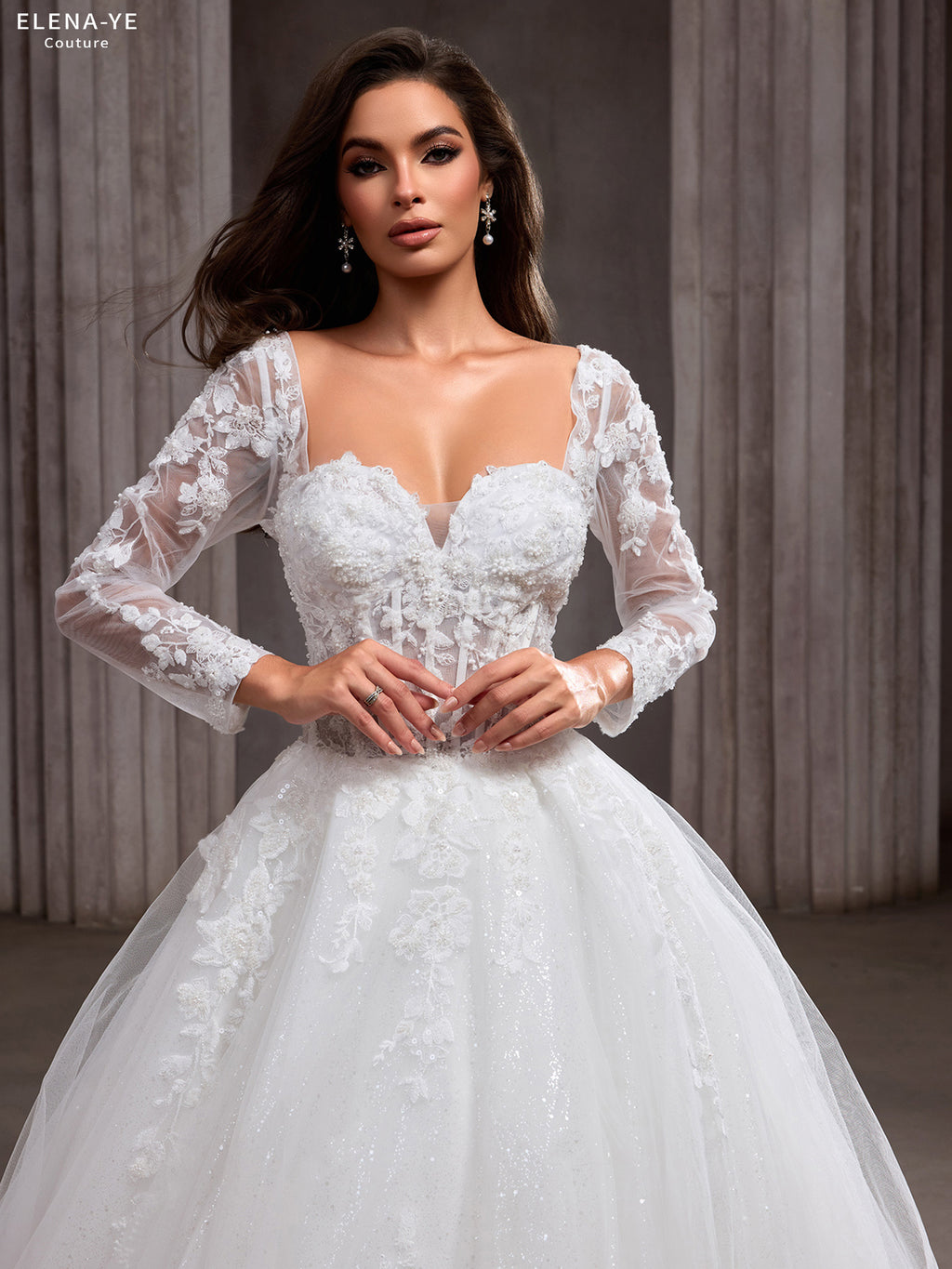 AW26215A Vestido de novia elegante