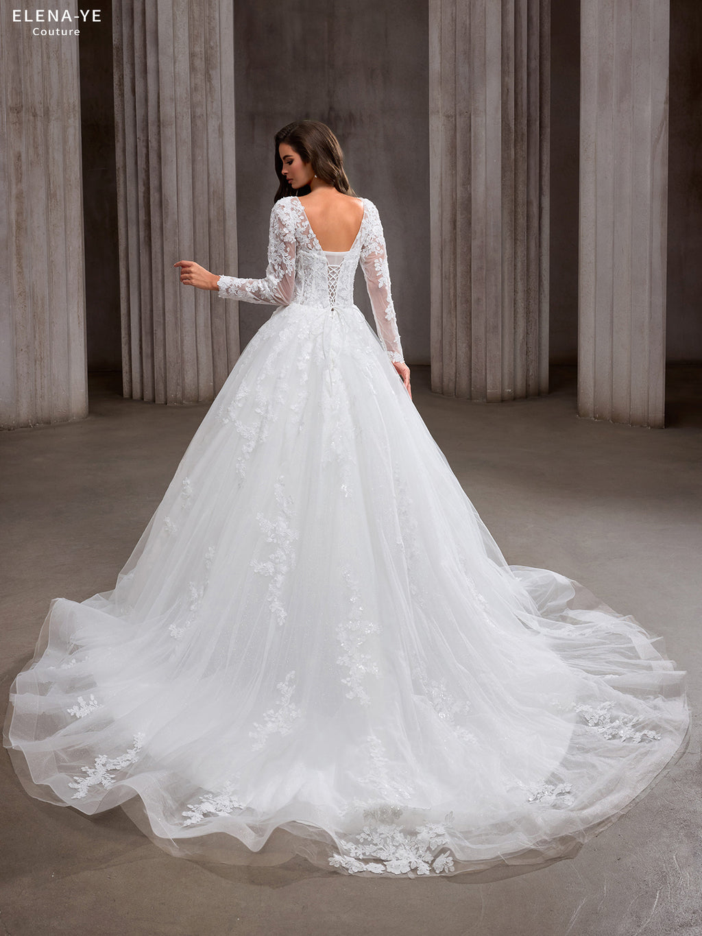 AW26077A Vestido de novia elegante