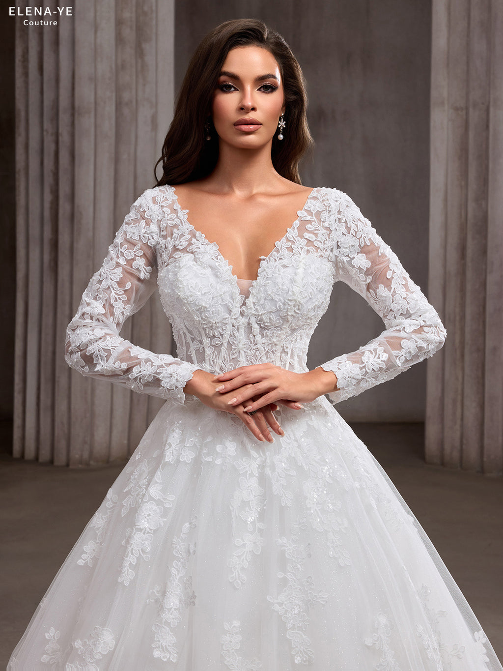 AW26077A Vestido de novia elegante