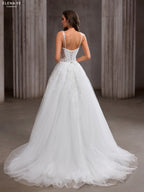 AW26075A Vestido de novia elegante