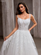 AW26075A Vestido de novia elegante