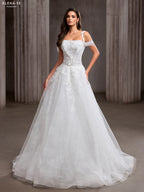 AW26091A Vestido de novia elegante