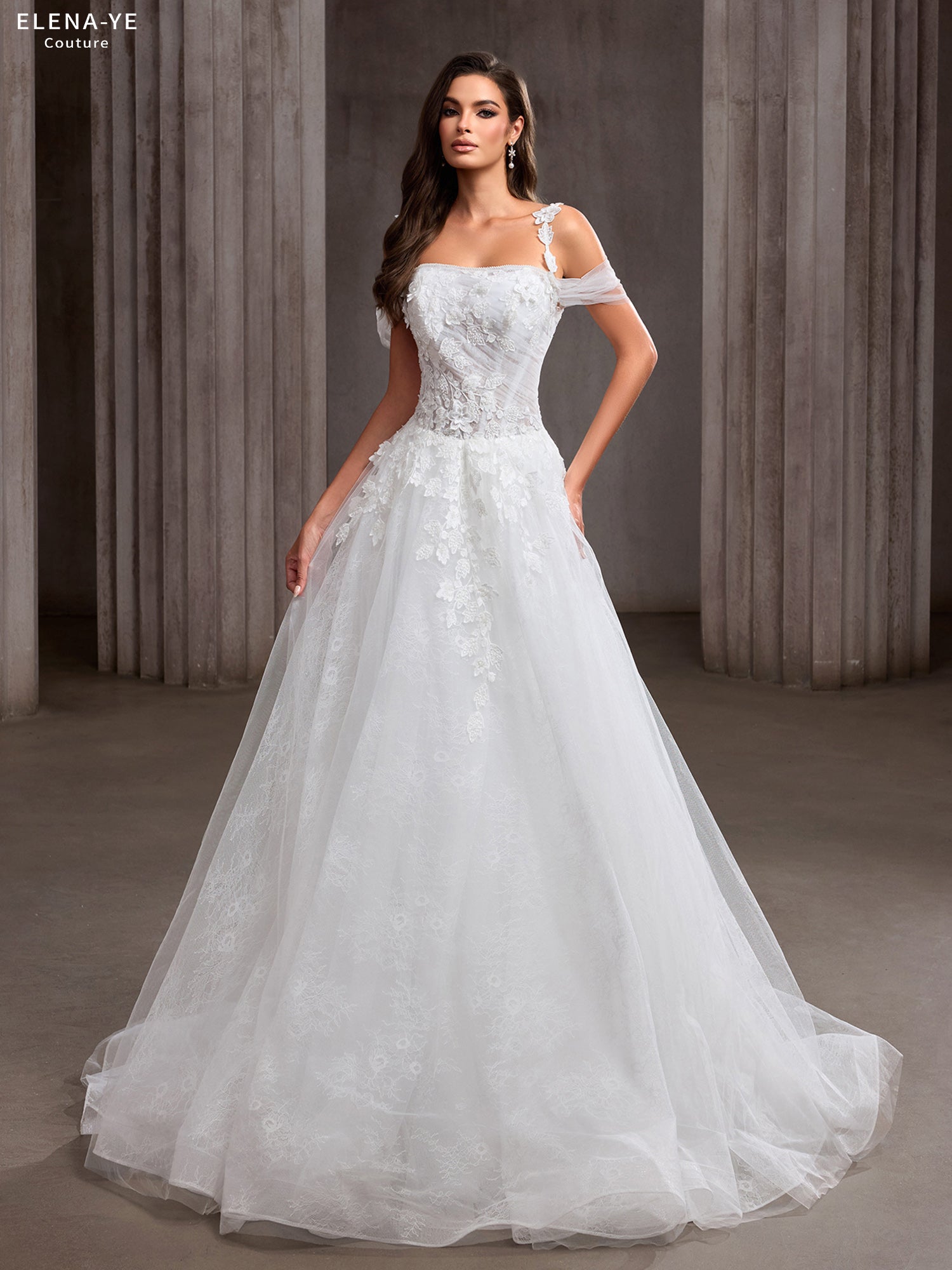 AW26091A Vestido de novia elegante