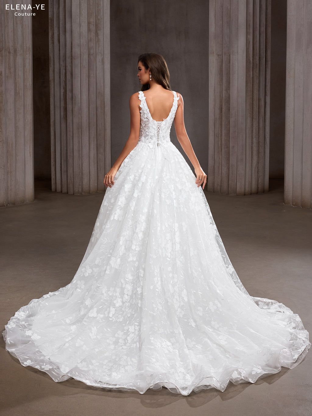 AW26197A Vestido de novia elegante