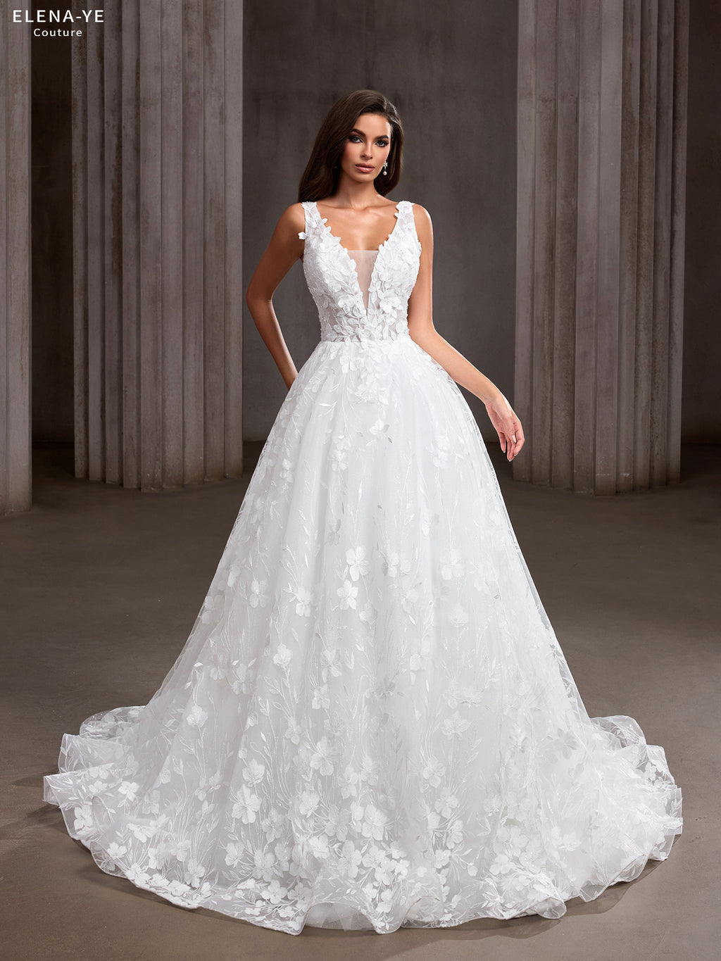 AW26197A Vestido de novia elegante