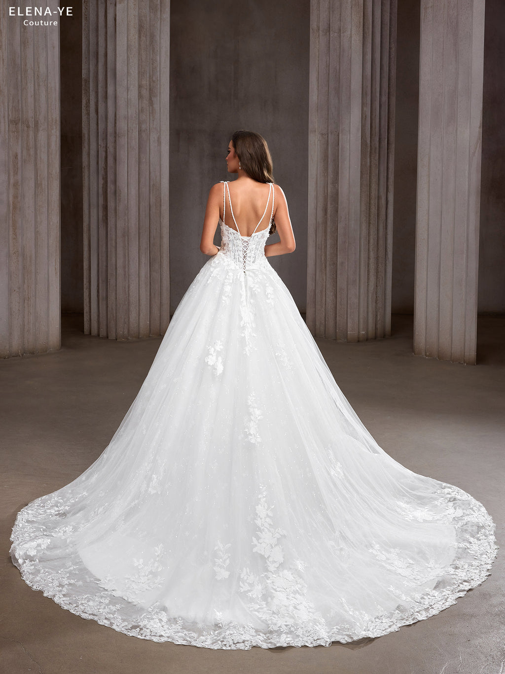 AW26241A Vestido de novia elegante