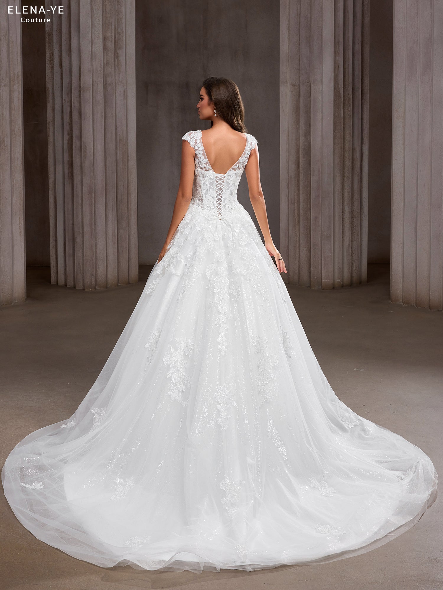 AW26090A Vestido de novia elegante