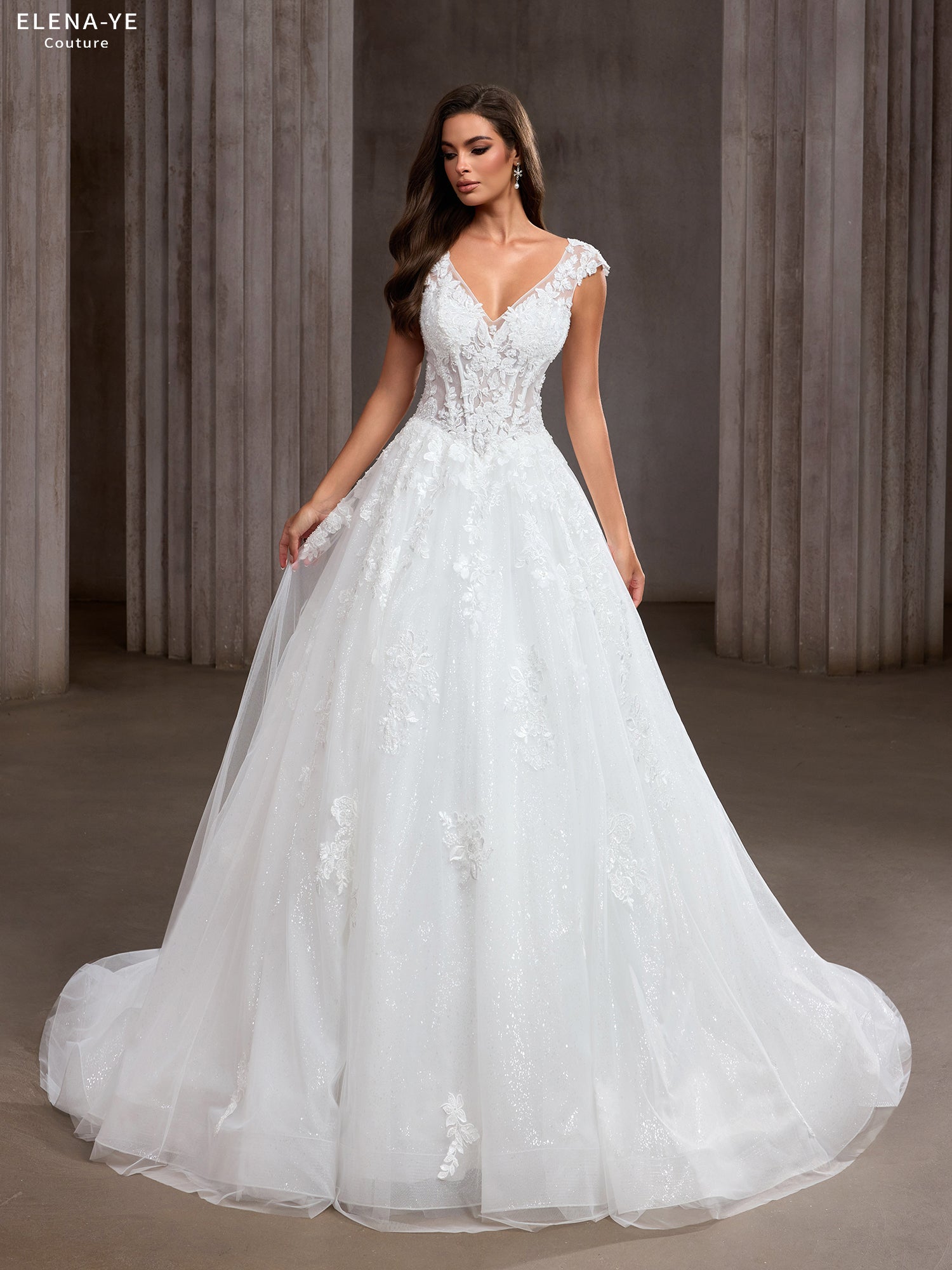 AW26090A Vestido de novia elegante