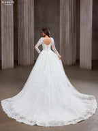 AW26082A Vestido de novia elegante