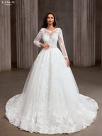 AW26082A Vestido de novia elegante