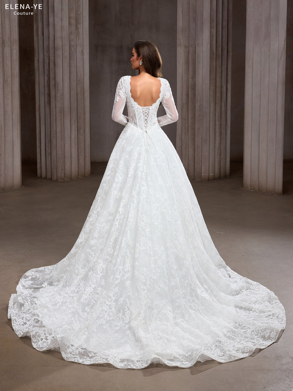 AW26073A Vestido de novia elegante