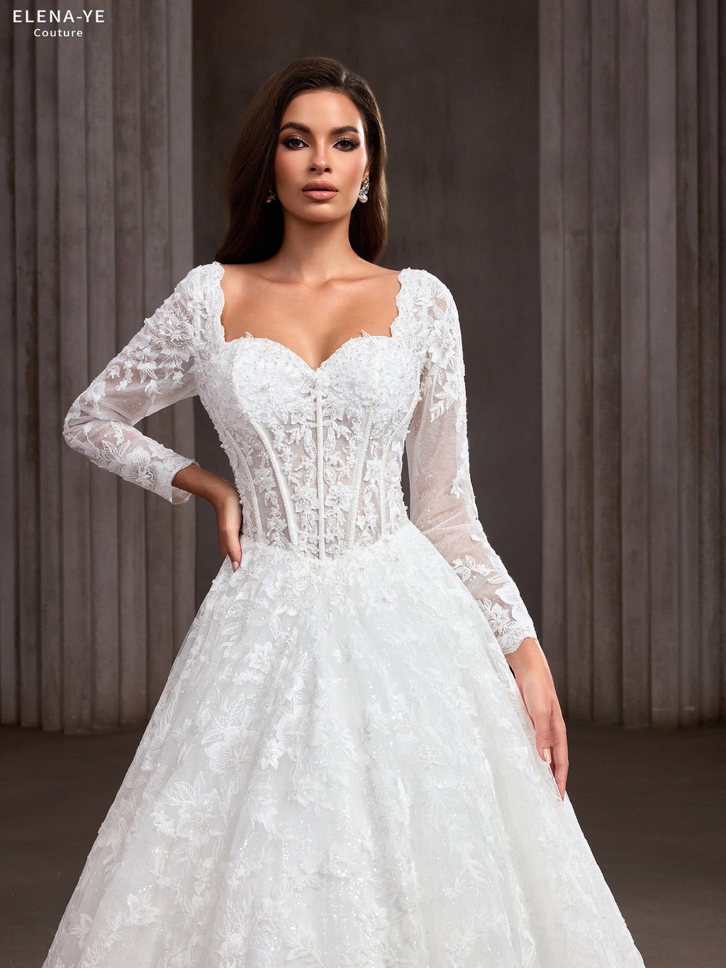 AW26073A Vestido de novia elegante