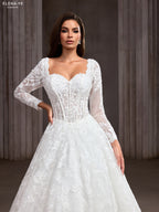 AW26073A Vestido de novia elegante