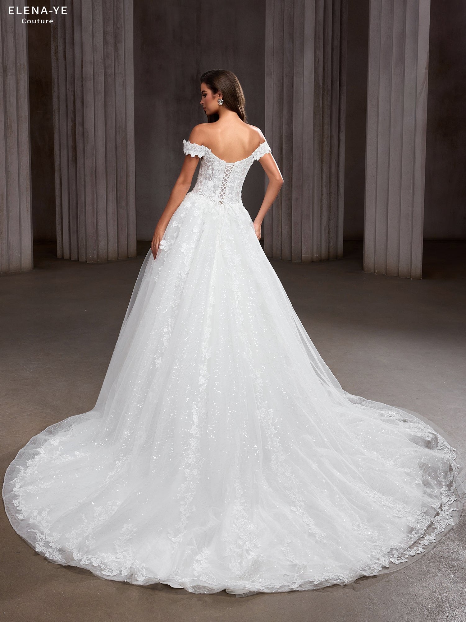 AW26089A Vestido de novia elegante