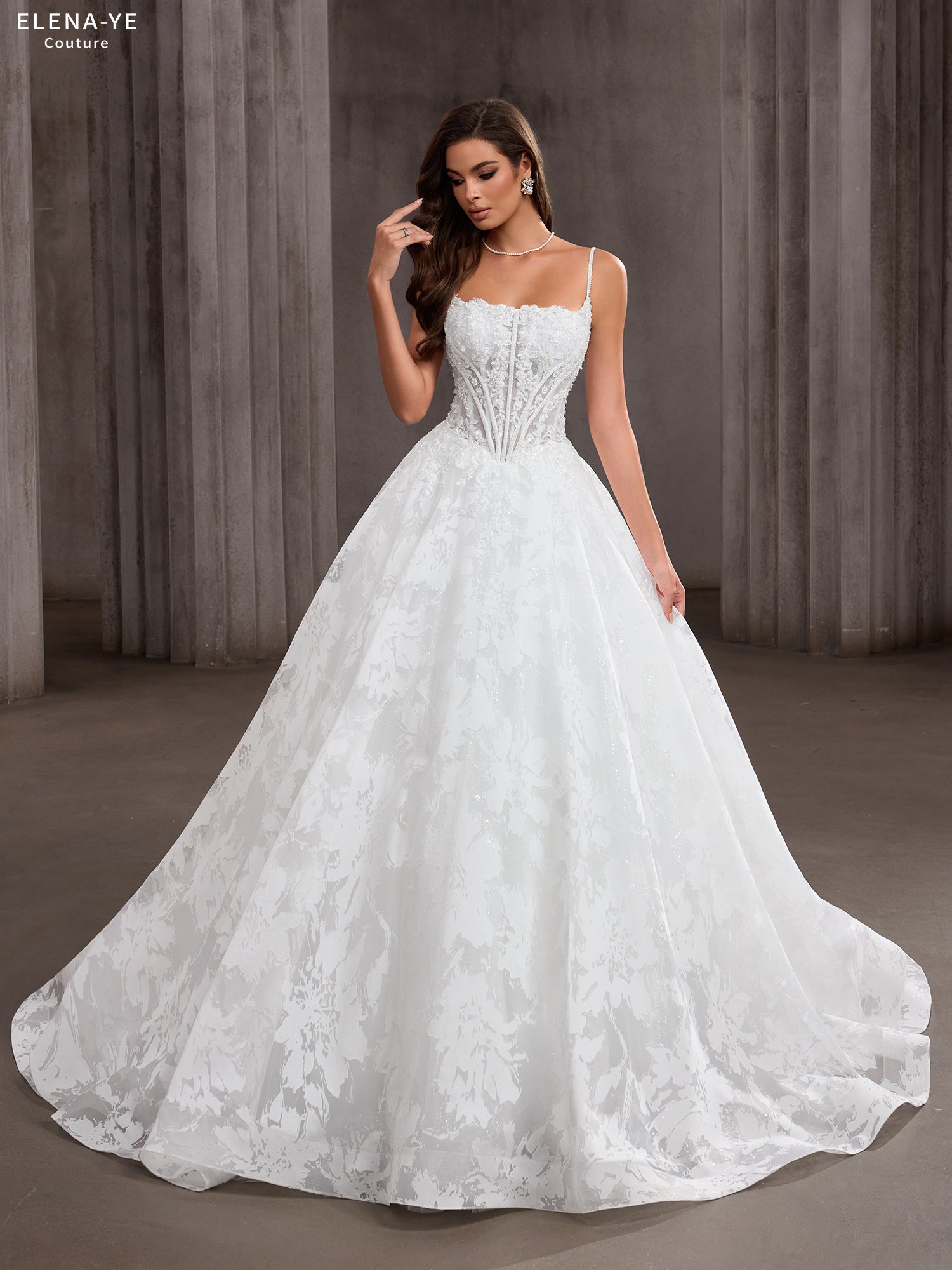 AW26194A Vestido de novia elegante