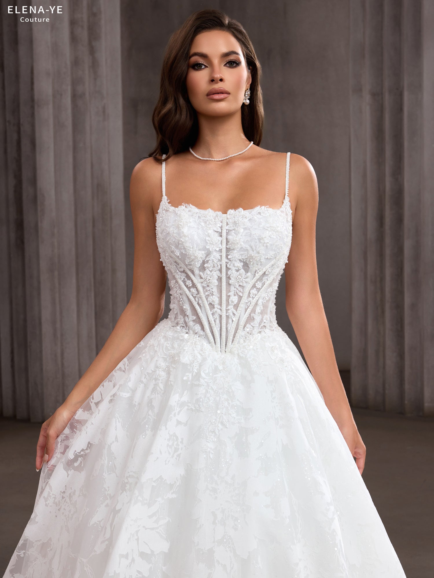 AW26194A Vestido de novia elegante