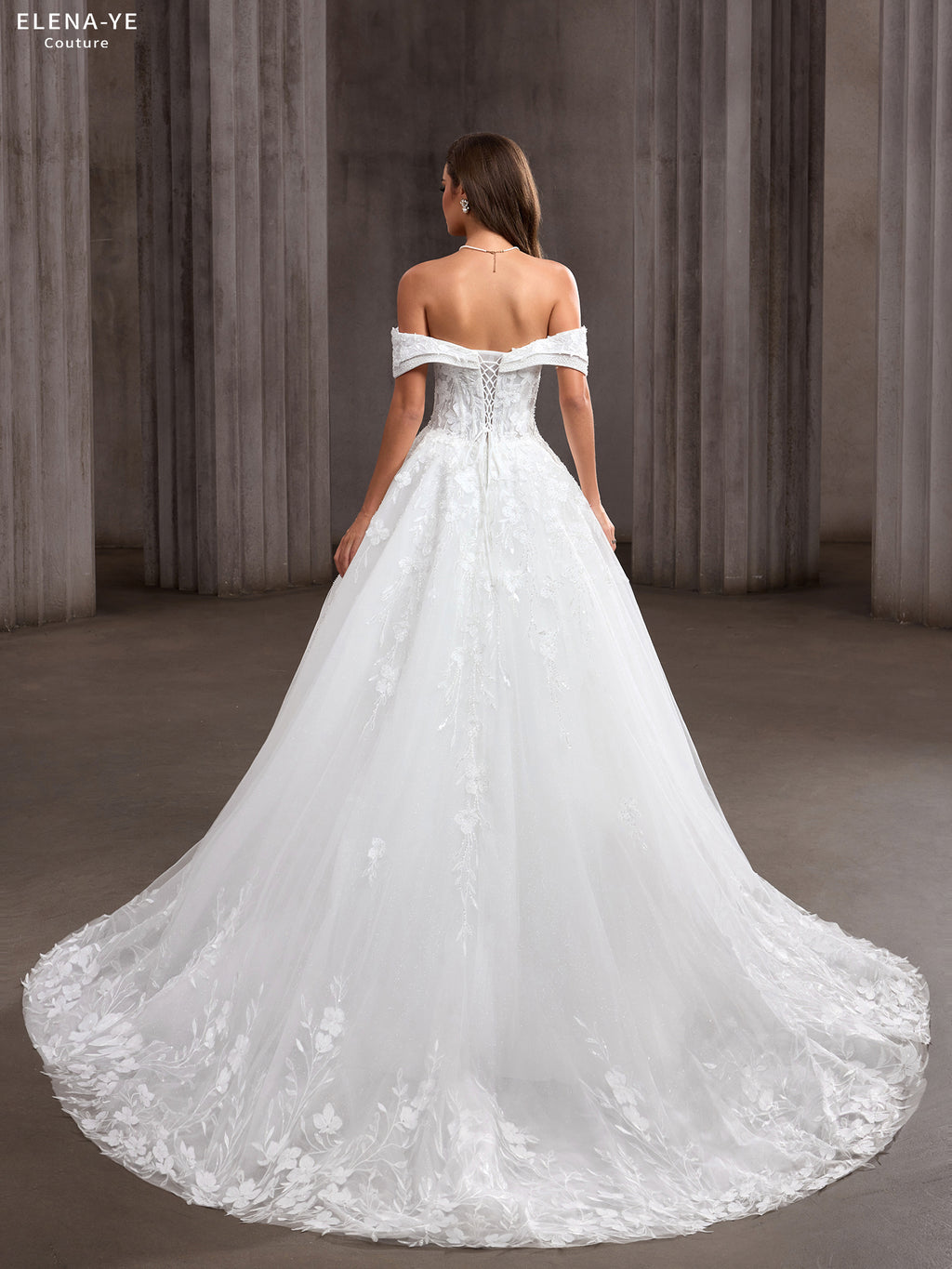 AW26083A Vestido de novia elegante