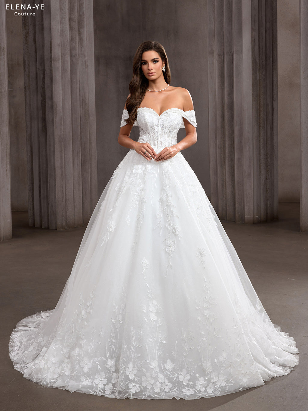 AW26083A Vestido de novia elegante