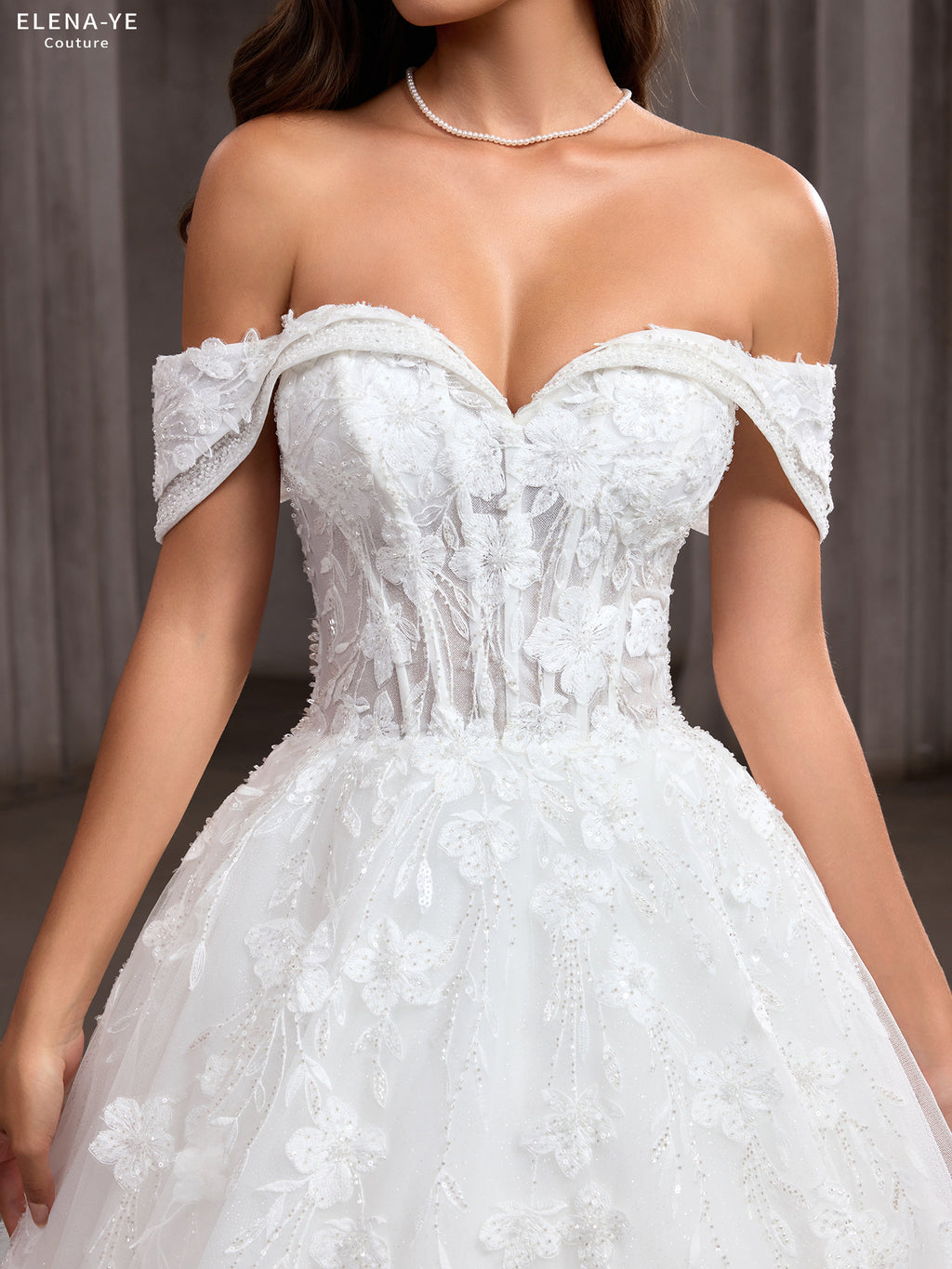 AW26083A Vestido de novia elegante