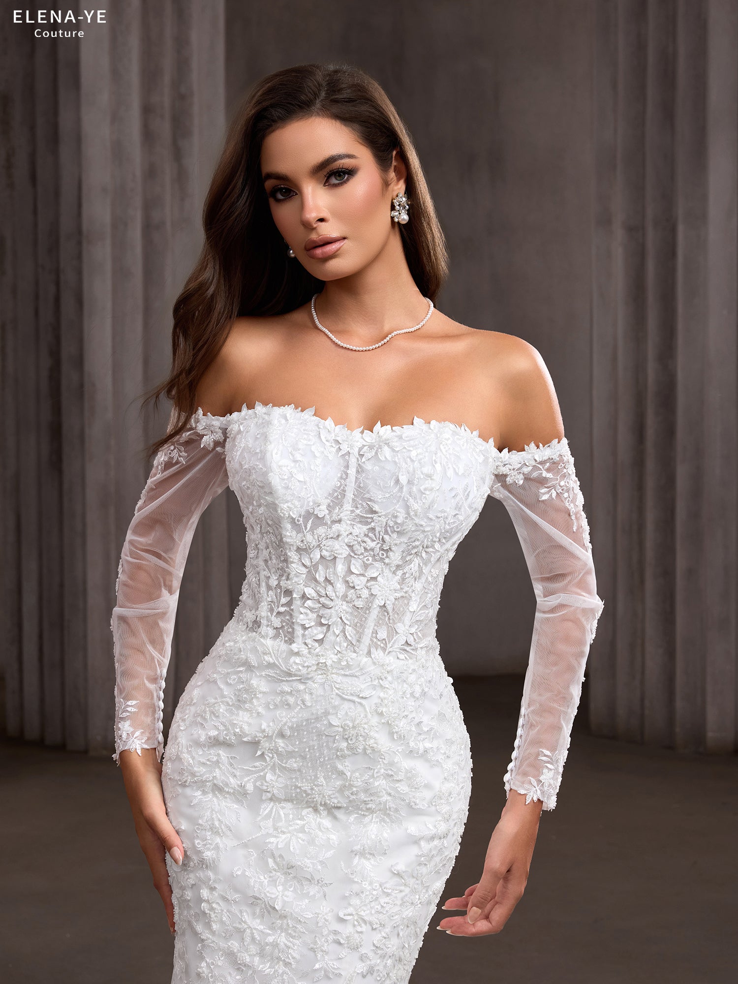 AW26088A Vestido de novia elegante