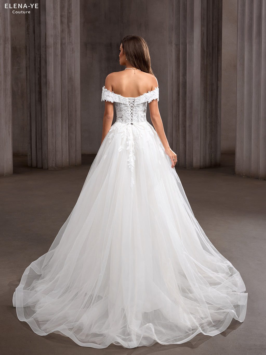 AW26200A Vestido de novia elegante