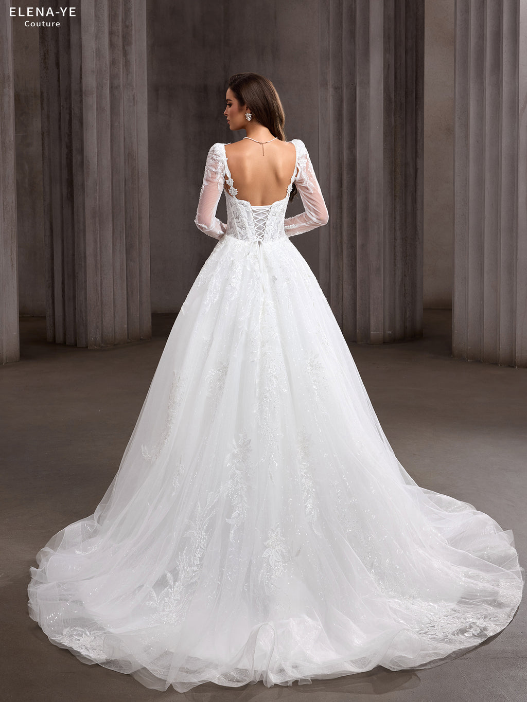 AW26079A Vestido de novia elegante