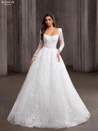 AW26079A Vestido de novia elegante