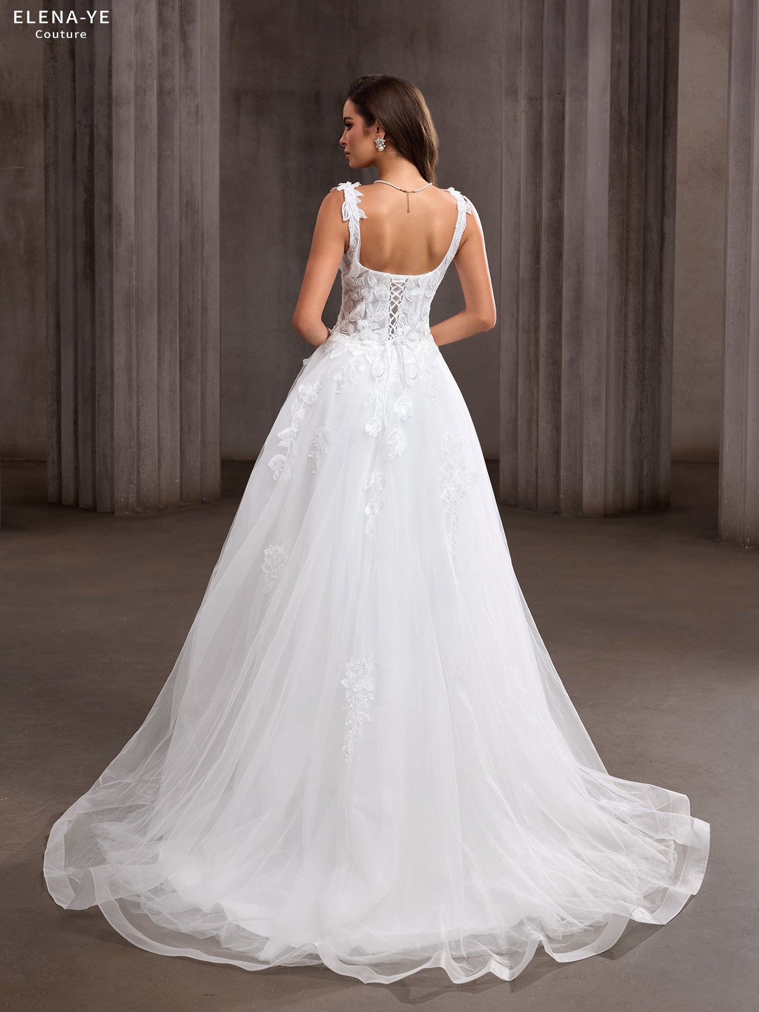 AW26093A Vestido de novia elegante