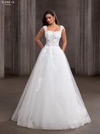 AW26093A Vestido de novia elegante