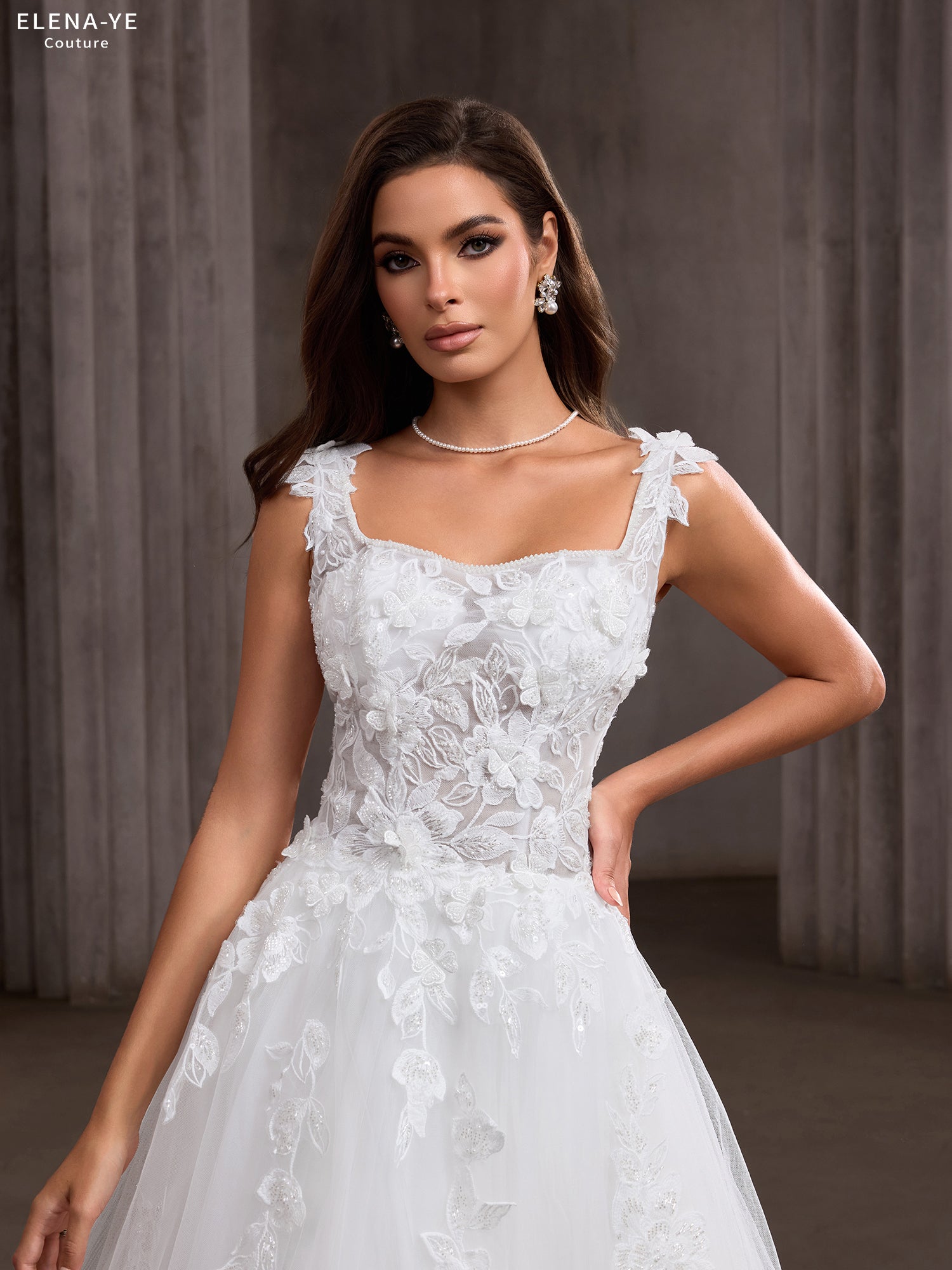 AW26093A Vestido de novia elegante